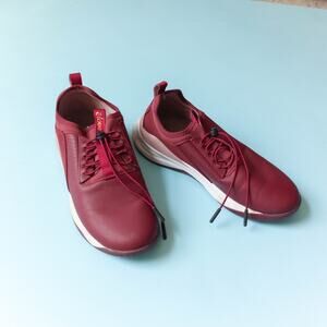 Clove Classic Royal Maroon Healthcare Nursing Sneakers Womens 9 Comfort Casual